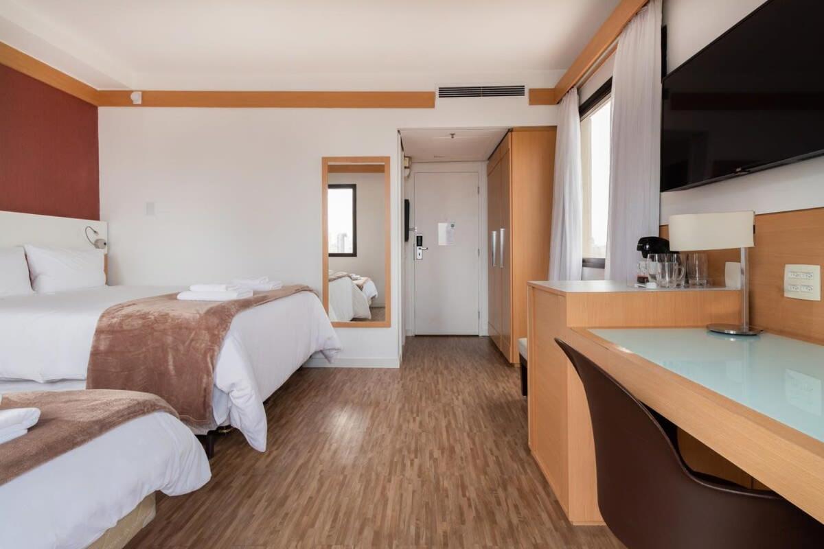 Bhomy Pinheiros - Flat Em Otima Regiao Q1601 Hotel เซาเปาโล ภายนอก รูปภาพ