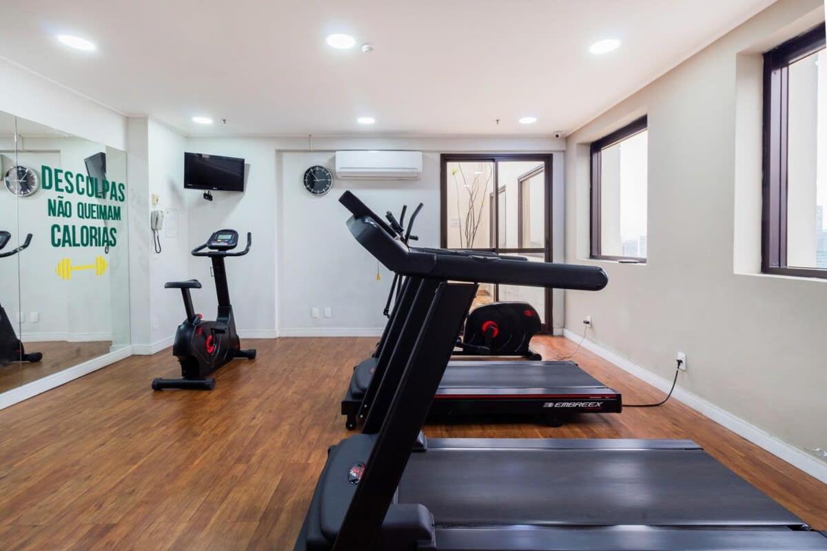 Bhomy Pinheiros - Flat Em Otima Regiao Q1601 Hotel เซาเปาโล ภายนอก รูปภาพ